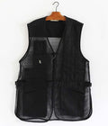 Bob-Allen Shooting Vest, Left Handed, Black, Medium