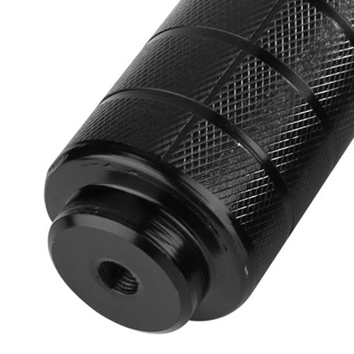 Dilwe Axle Foot Pegs, Stunt Pegs Footrest Pedal, Universal Fit, Black, Alloy Steel, Front/ Rear, Dirt Bike