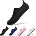 Racqua Water Shoes - Comfortable Aqua Socks for Men & Women | Perfect for Swimming & Beach Activities