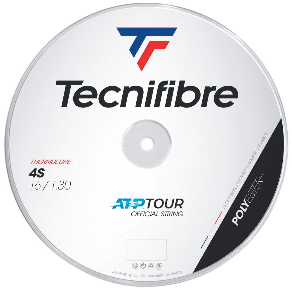 Tecnifibre Black Code 4S Tennis String Reel (16G Black)