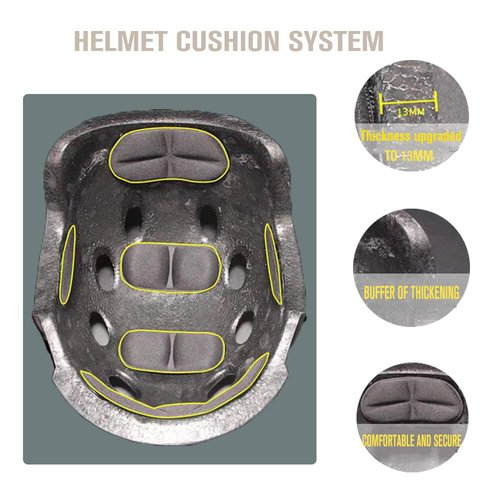 Tactical Airsoft Paintball PJ Type Fast Helmet with Face Shield Visor Goggles Side Rail & NVG Mount (OD Green)