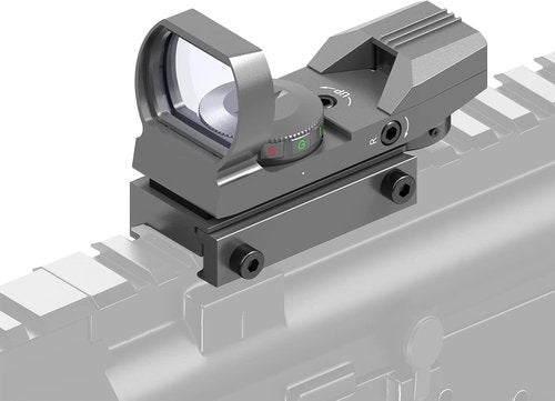 Feyachi Reflex Sight - Adjustable Reticle with Red & Green Options | Versatile 4 Styles