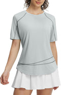 Baleaf Women's Sun Shirt - Short Sleeve UPF 50+ UV Protection | Quick-Dry Lightweight Workout Top for Hiking & Running