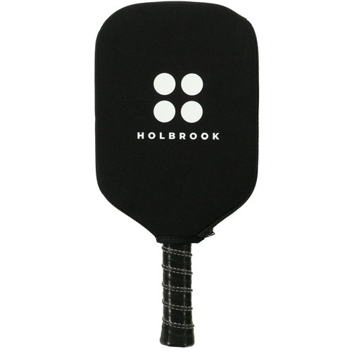 Holbrook Premium Pickleball Paddle Cover (Black/White) | Durable Covers for Paddles | Quality Pickleball Accessories and Pickleball Equipment | Protective Case