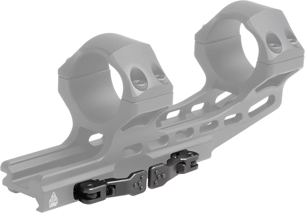 UTG ACCU-SYNC 30mm High Profile Scope Mount - 50mm Offset, Durable Black Finish