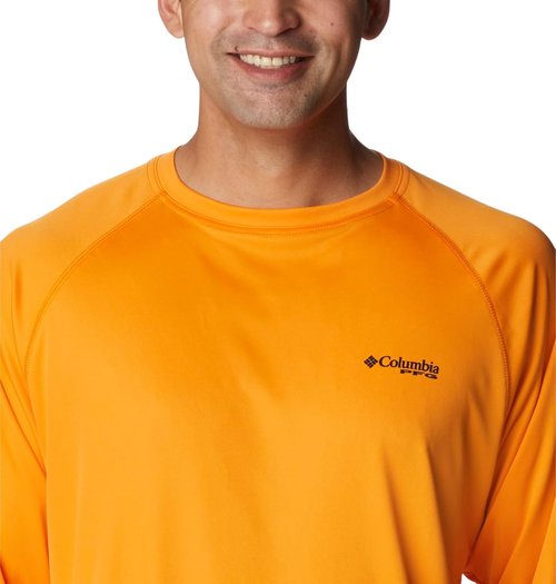 Columbia Men's PFG Long Sleeve Fishing Shirt - Quick-Dry Fabric | Lightweight & Comfortable