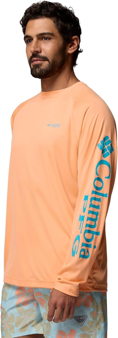 Columbia Men's PFG Terminal Tackle Fishing Shirt - Lightweight & Quick-Dry | Perfect for Outdoor Adventures