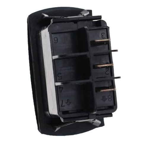 DVPARTS 48V Forward/Reverse Switch 101856001 101856002 for Club Car DS and Precedent 1996-up 48V Electric PowerDrive Plus, FWD REV Rocker Switch 435-640