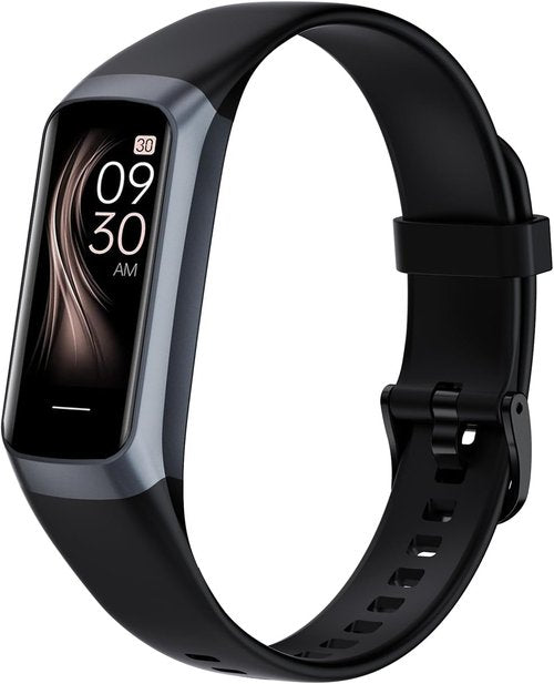 Fitness Tracker - 24/7 Heart Rate & Blood Oxygen Monitor | 1.1" AMOLED Touch Screen, IP68 Waterproof