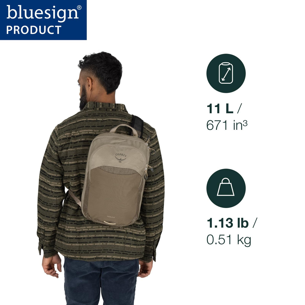 Osprey Nebula Shoulder Sling Bag, Alpaca Tan/Latte Brown Heather