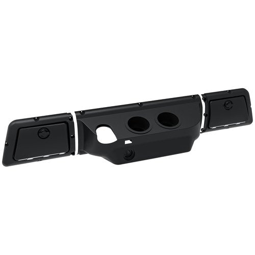 SAUTVS Dash Board Cover Assembly Combined Instrument Board with Glove Boxes Cup Holders Compatible with Club Car DS 1982+ Golf Cart Accessories