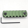 TriRock Outdoor Keymod Rail Section Olive Drab Green Color for Picatinny & Weaver Rail