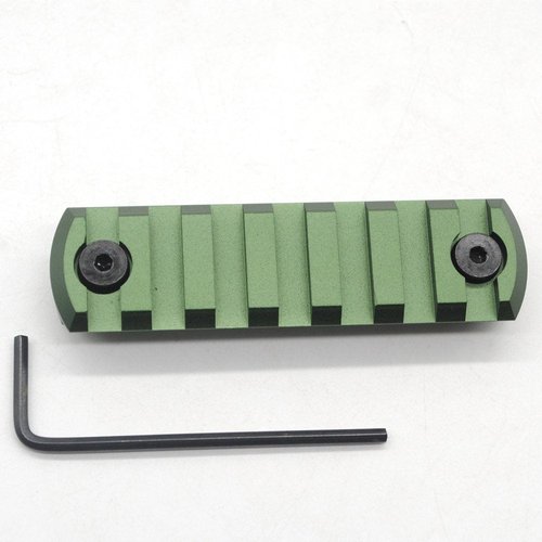TriRock Outdoor Keymod Rail Section Olive Drab Green Color for Picatinny & Weaver Rail