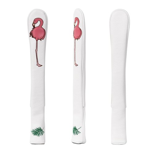 Craftsman Golf Flamingo White Alignment Stick Cover Case Holder