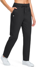G Gradual Women's Fleece Lined Golf Pants - Water Resistant & Warm | 27.5"/29" with 3 Pockets