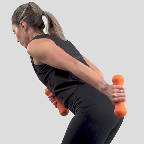 Phoenix Fitness RY928 Neoprene Dumbbell Weight for Home and Gym Fitness Exercise Workout Training for Arms and Hands, Single, 2KG, Orange (Pack of 2)