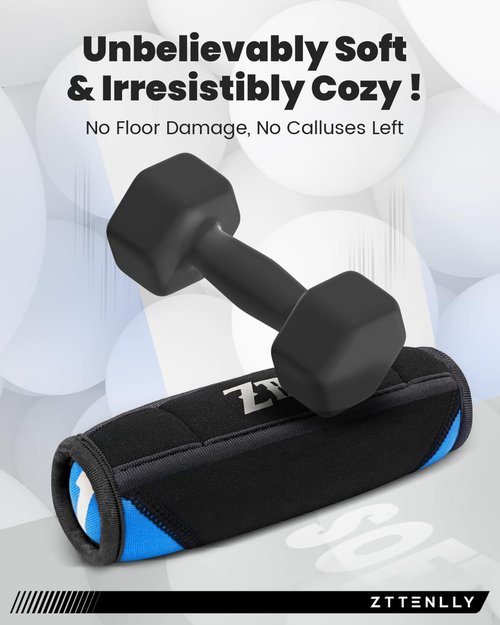 ZTTENLLY Hand Weights Sets for Walking - Comfort Fit - 1lb, 2lbs, and 3lbs Soft Walking Weights sets for Women & Men in Physical Therapy,