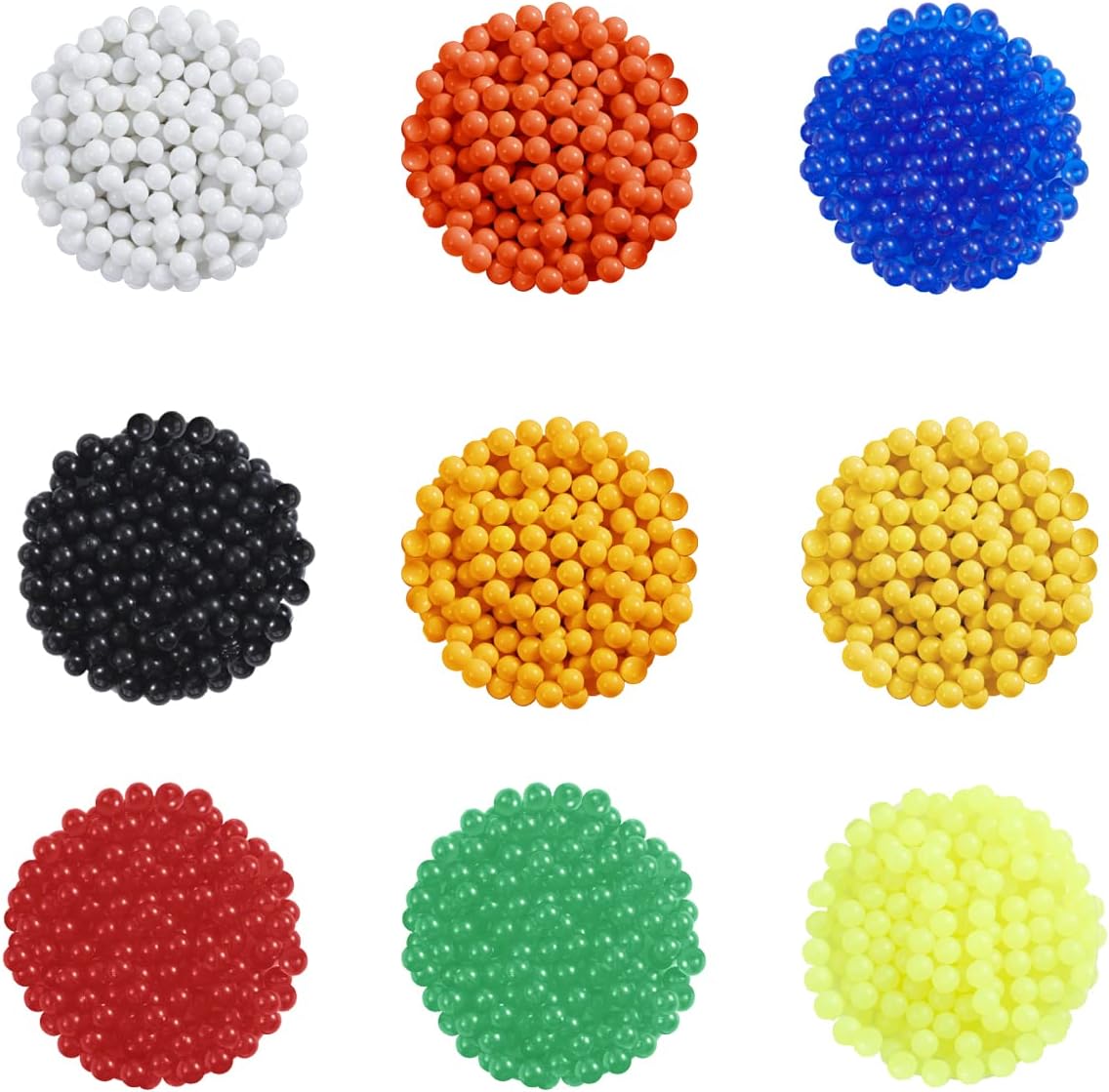 Skiennix Airsoft BB Pellets - 2000-Count Bottle | 0.12g 6mm Precision Ammunition