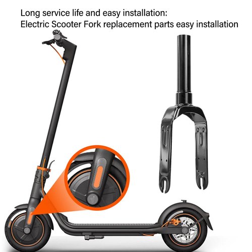 Electric Scooter Front Fork, Durable Lightweight High Strength Aluminum Alloy Scooter Replacement Fork for Commuters Urban Travel and Daily Riders