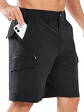 NORTHYARD Men's Cargo Hiking Shorts - Lightweight Tactical Design for Outdoor Activities | 9" Length