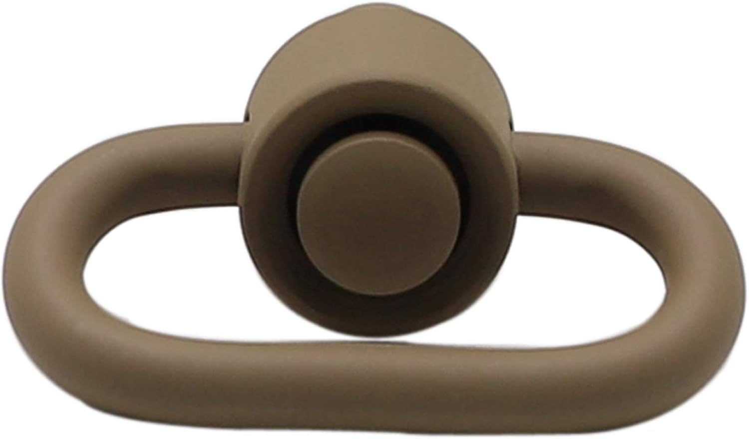 Smith's Sling Swivel - 1.25'' Quick Detachable Push Button in Unique Tan Print