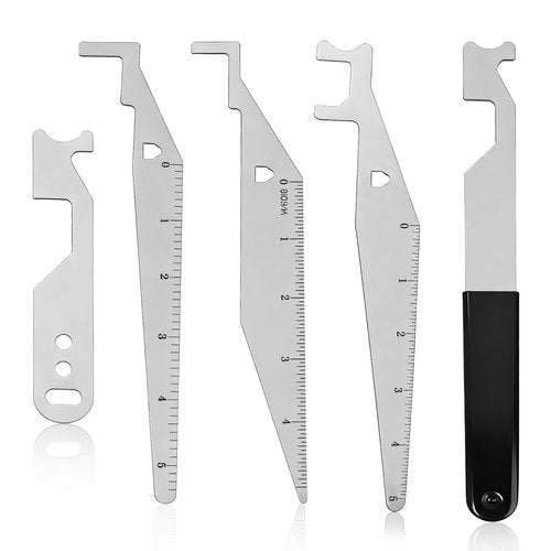 KAKUPPA 5 Pack Firefighter Multipurpose Leverage Tool, Emergency Rescue Tools for First Responders Firefighter, Heavy Duty Equipment