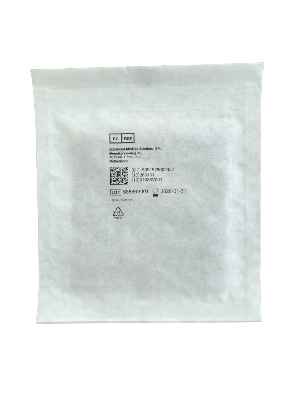 SILVERCEL Non-Adherent Dressing-Size: 4" x 4" - Each 1
