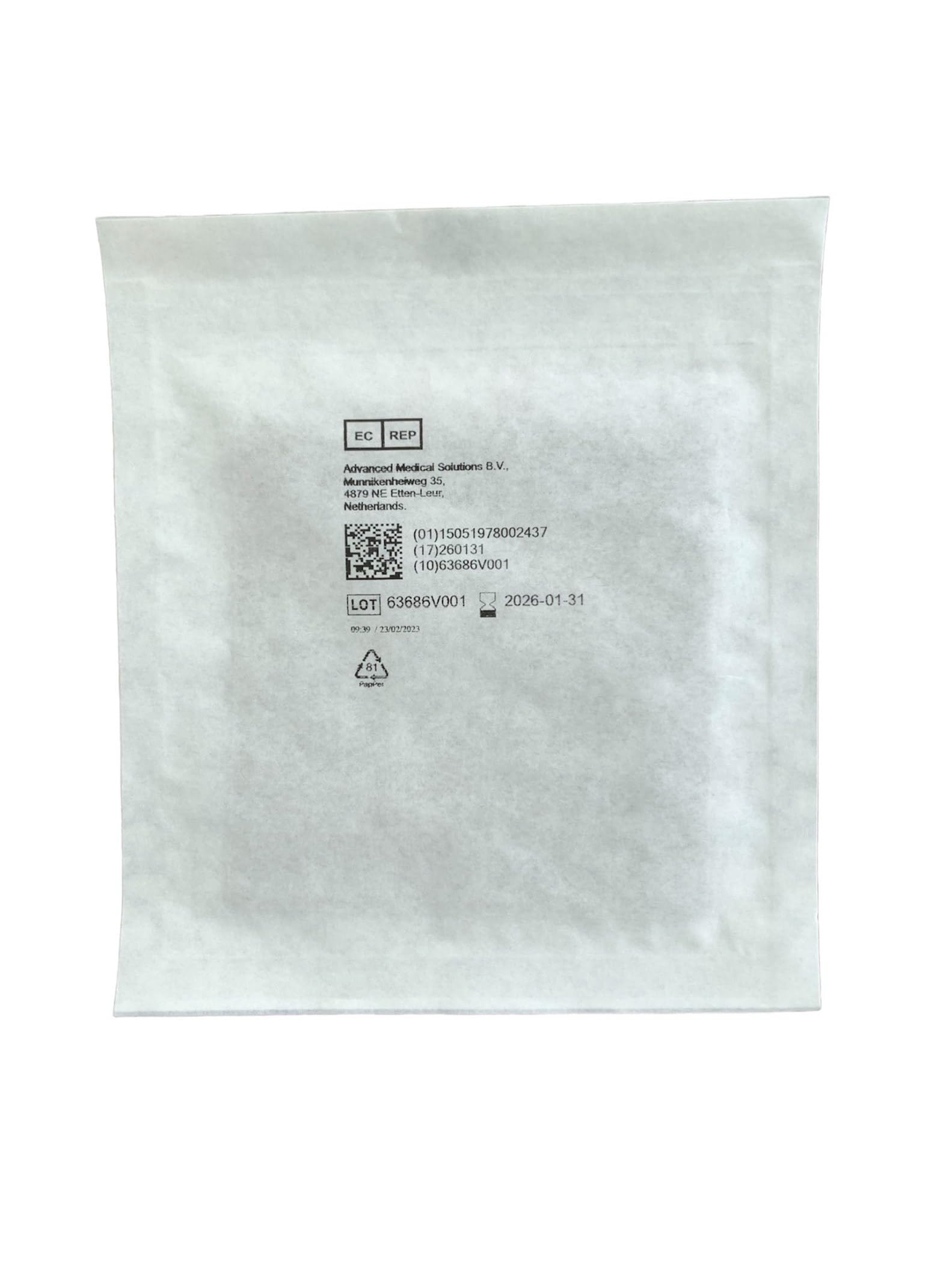 SILVERCEL Non-Adherent Dressing-Size: 4" x 4" - Each 1