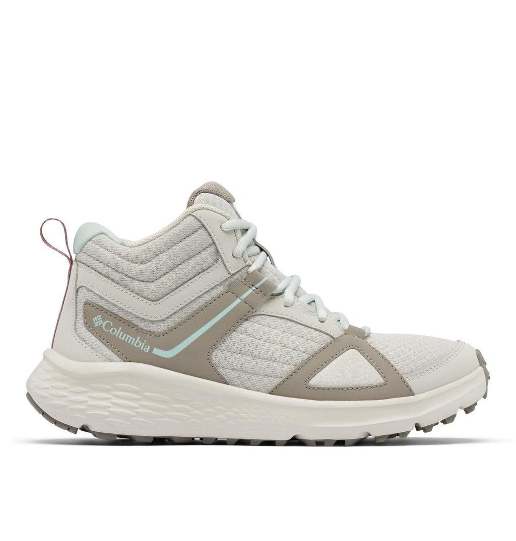 Columbia Womens Novo Trail Mid, Cloud Grey/Cool Green, 8
