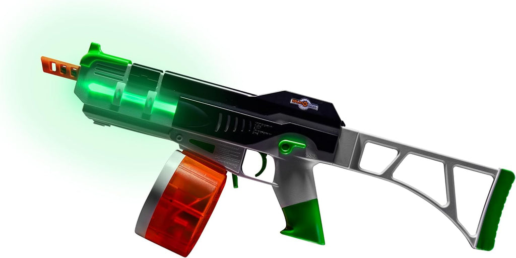 SplatRball Gel Ball Blaster Kit - 1200 Pyro Glow-in-the-Dark Water Beads | Shoots Up to 225 FPS