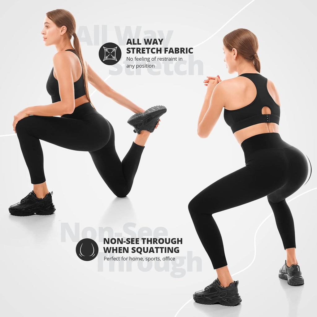 Walifrey High Waisted Leggings - Buttery Soft Women's Yoga & Gym Wear | Perfect Fit for Comfort