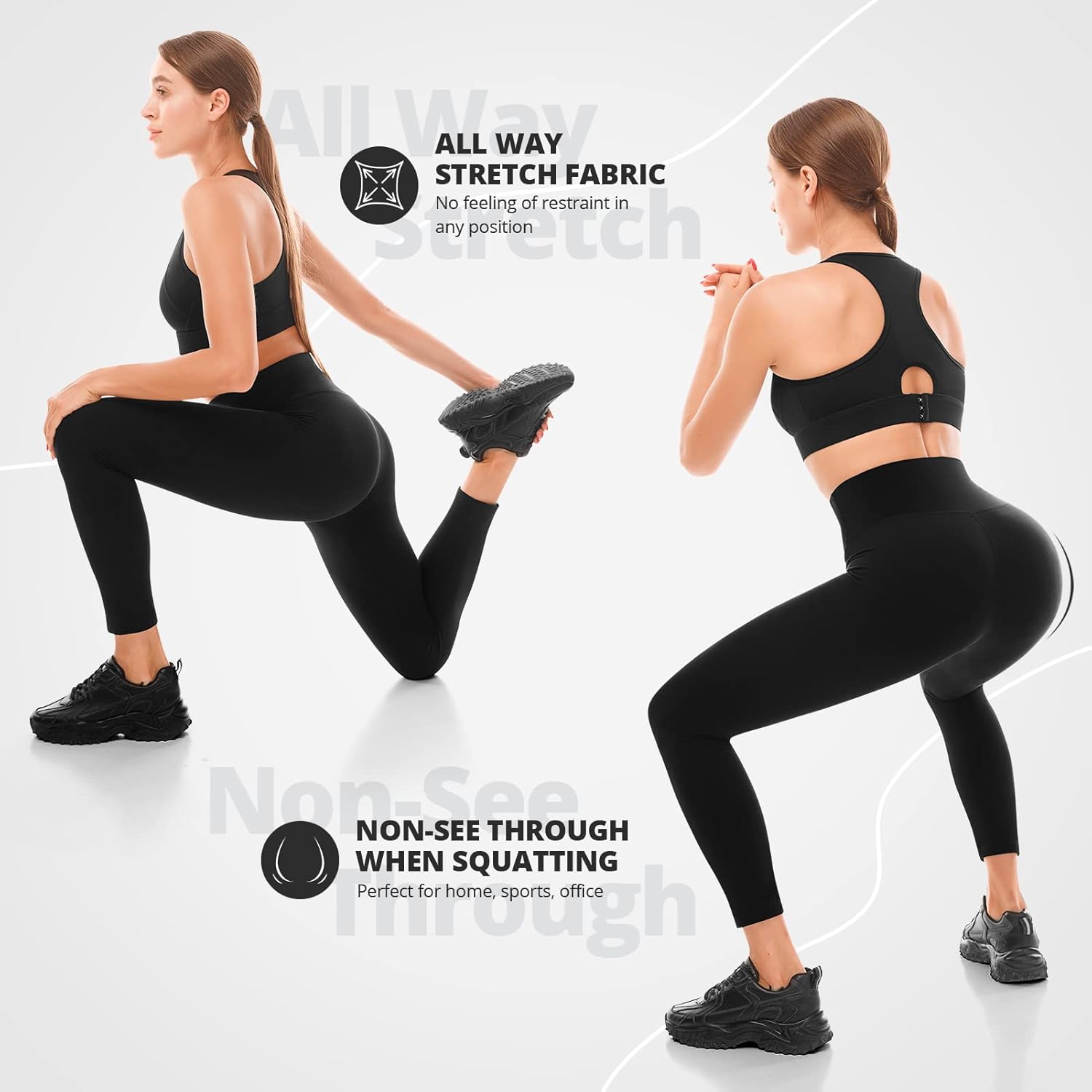 Walifrey High Waisted Leggings - Buttery Soft Women's Yoga & Gym Wear | Perfect Fit for Comfort