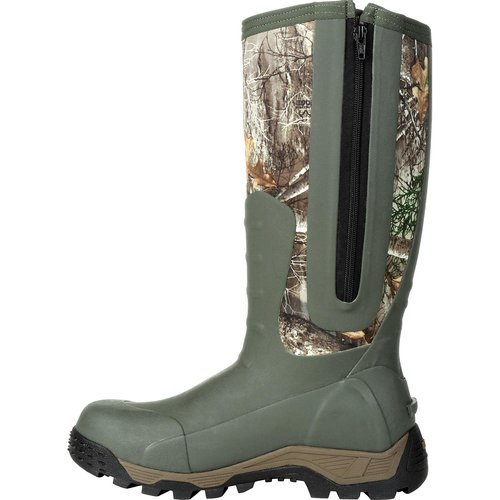 ROCKY Sport Pro Rubber Outdoor Boot, Realtree Edge, Size 10(M)