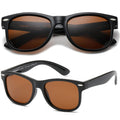 PolarSpex Toddler Sunglasses UV Protection – Unbreakable Kids Polarized Sunglasses with Case for Boys & Girls age 2-8