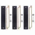 ApplianPar Set of 3 Battery Hold Down Plate and Rods with Washers Nuts for Club Car DS Carryall 1998-2005 Electric Golf Cart 101090801 1013683