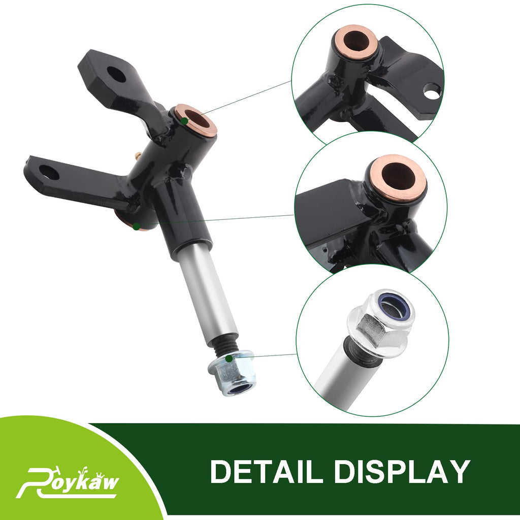 Roykaw Golf Cart Spindle Assembly for Club Car Precedent 2004-up Gas and Electric Models, Passenger Side, Replaces OEM # 1022878-01, 1036387-02