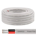 10 Gauge Marine Wire - 25FT Tinned Copper Oxygen-Free Boat Cable | Waterproof & Corrosion Resistant