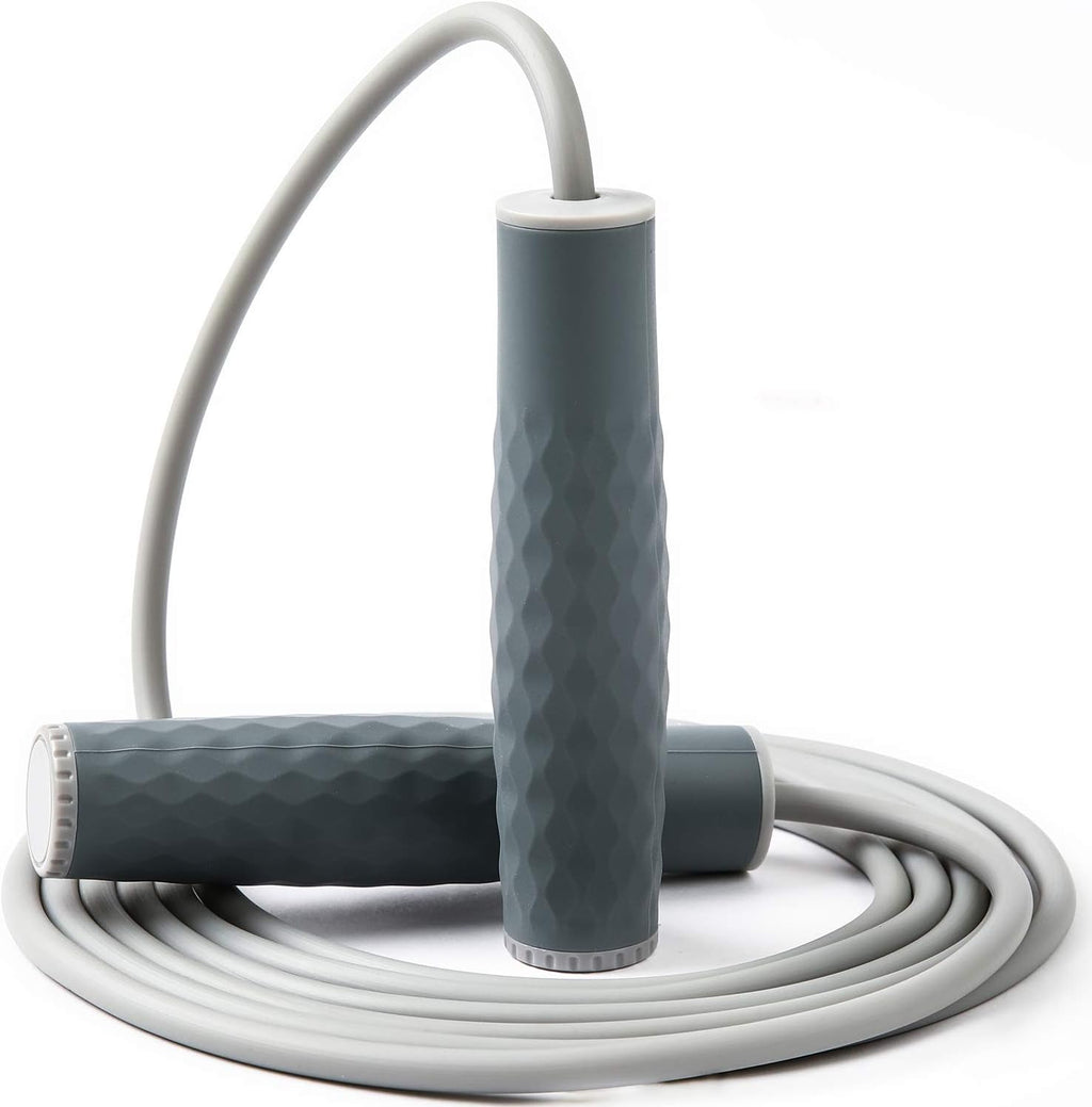 Weighted Jump Rope by Skiennix - 1LB Adjustable Skipping Rope with Comfortable Silicone Grips | Ideal for Cardio and Endurance Training