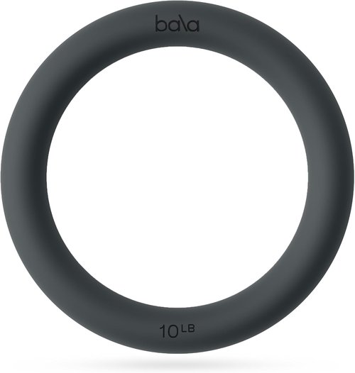 Bala Power Ring - 2-in-1 Kettlebell & Dumbbell, 10lb | Versatile Home Gym Equipment for Strength Training & HIIT