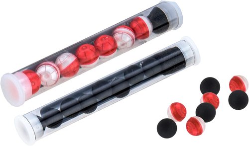 Lancer Tactical Defense Ball | 0.50 Cal Self Defense Projectiles - Includes Pepper & Rubber Balls, 7-Pack