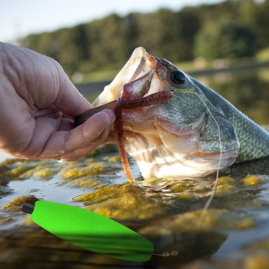 YOTO Fishing Corks - Foam Cigar Slip Bobbers for Catfish & Crappie | Perfect for Santee Rig