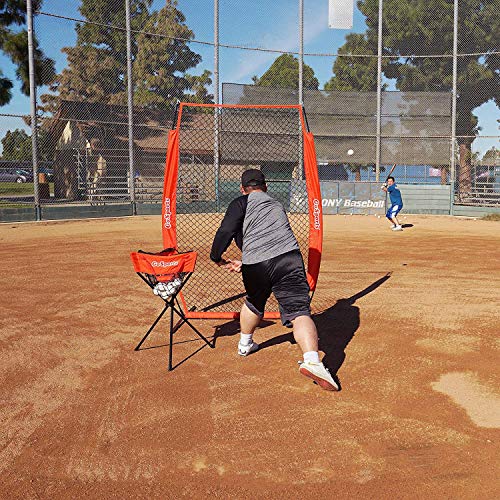 I Screen Baseball Pitching Protection Net - 4ft x 7ft Pitcher Safety Screen