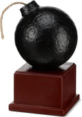 Nosiny 5.5 Inch Bomb Trophy - Funny Army Bomb Award for Office Party Decorations | Perfect for Adults & Teens