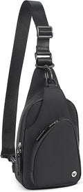 Westbronco Small Sling Bag - Lightweight Nylon Crossbody Backpack for Women | Ideal for Travel & Daily Use