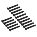 Aoutecen Tennis Racket Grommets Parts, Single Hole Design Nylon Material Tennis Racket Wire Tube Feel Comfortable for Racquet(3.2 * 25mm)