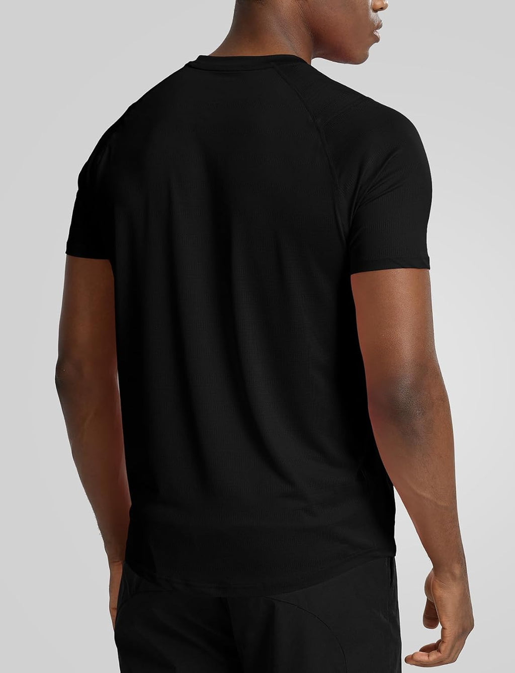 Zengjo Men's Athletic T-Shirt - Quick Dry Short Sleeve Workout Top for Running & Gym