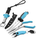 Mossy Oak Fishing Tools Kit - Multifunctional Fishing Plier & Lip Gripper | Saltwater Resistant Accessories
