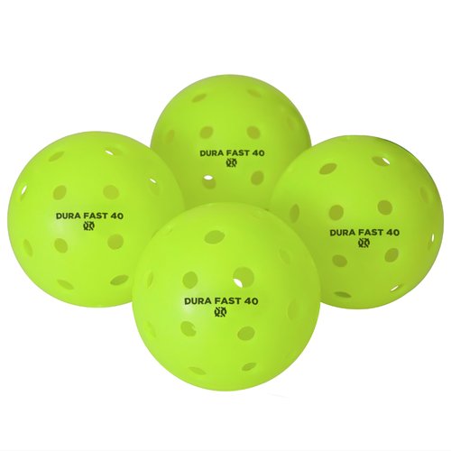 DURA Onix Fast 40 Outdoor Pickleballs – Neon