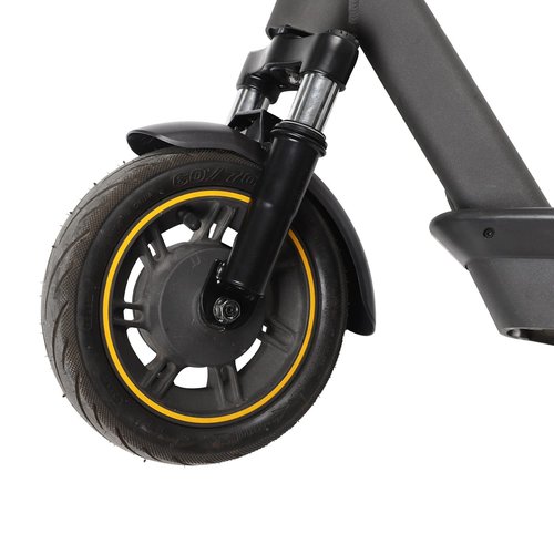MIMIRACLE Electric Scooter Front Suspension Kit Spring Fork Compatible with Max G30 G30LP Segway Ninebot Electric Scooter Shock Absorption Parts Anti-Vibration Accessories with Foot Stand