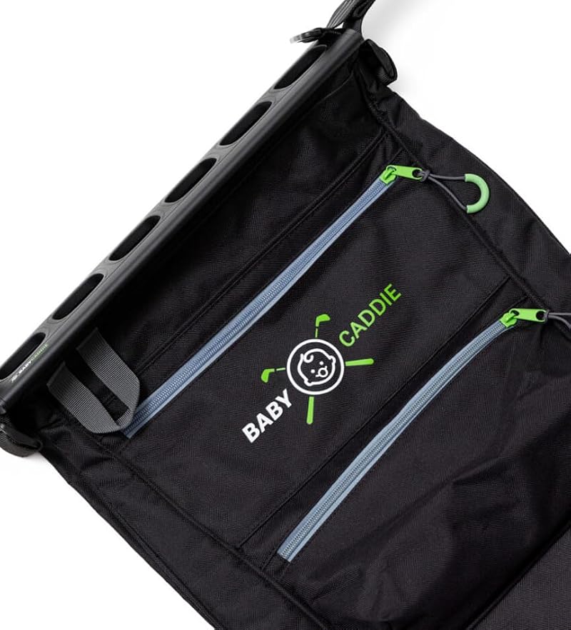 Golf Bag for Baby Stroller - Fits Full Set of Clubs with Organizer & Carry Strap